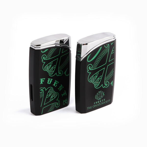 OXS J30 Matte Green Lighter – Fuente The OpusX Society by Manny