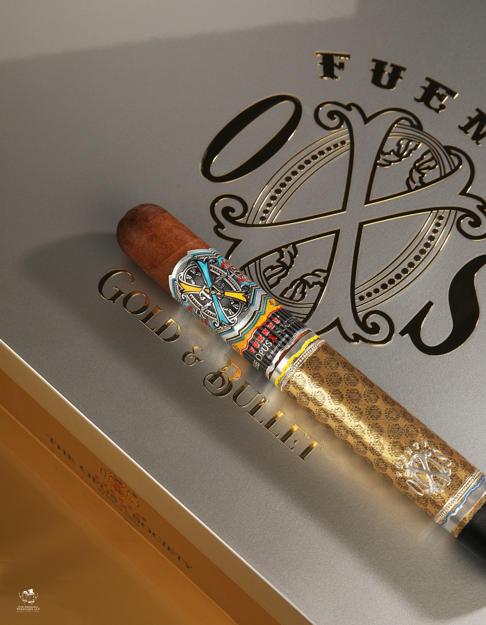 Gold & Bullet – Fuente The OpusX Society by Manny Iriarte