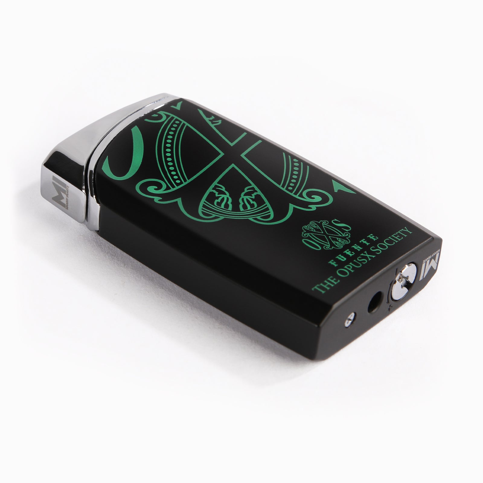 OXS J30 Matte Green Lighter – Fuente The OpusX Society by Manny